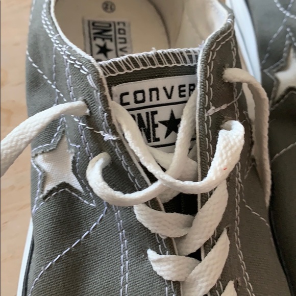 Grey and White Converse size 12 - Picture 6 of 7